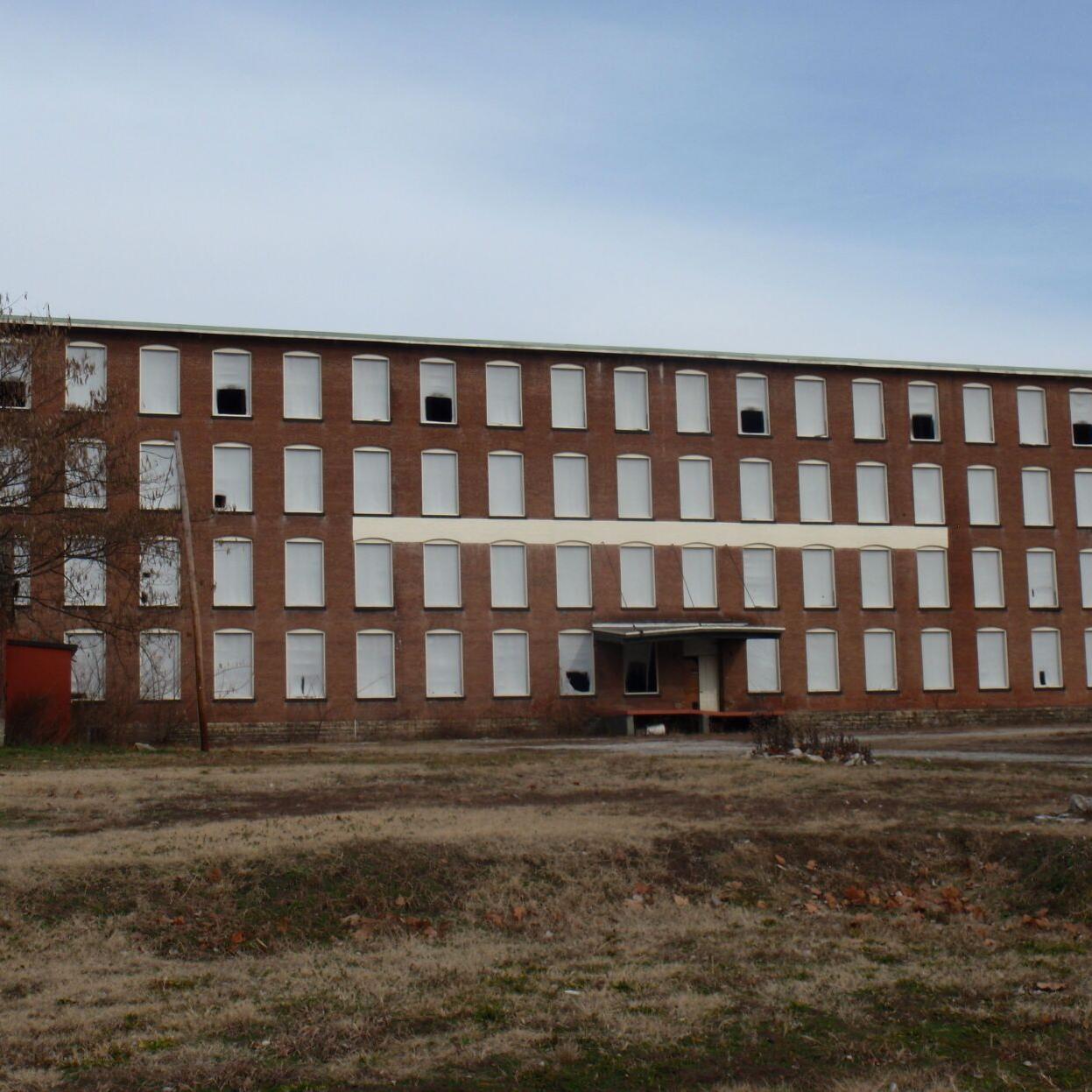 The historic Eagle Cotton Mill in Madison, Indiana